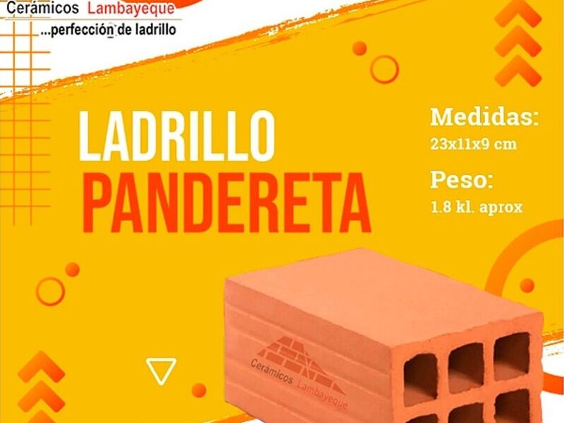 Ladrillo Pandereta Perú
