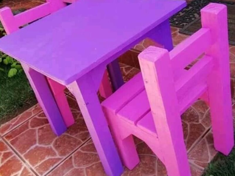 mesa para niños.