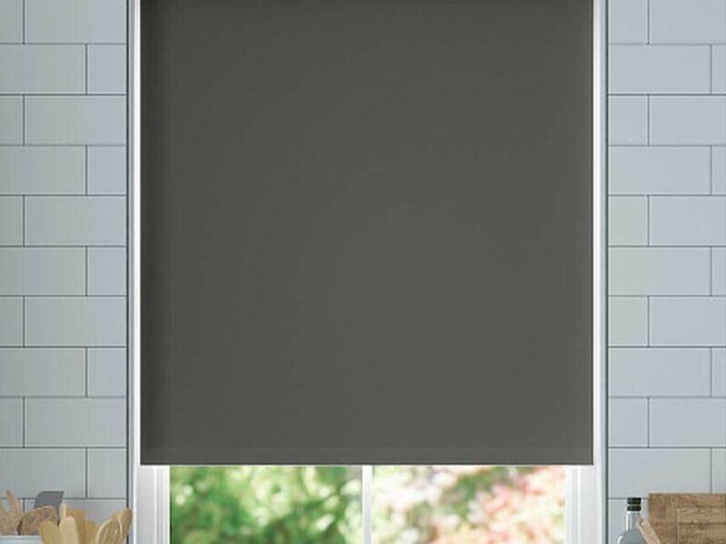 Cortina Black Out gris Arequipa
