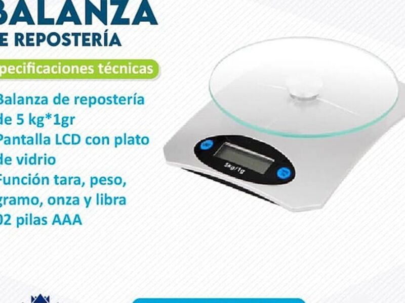 Balanza de Repostería Perú