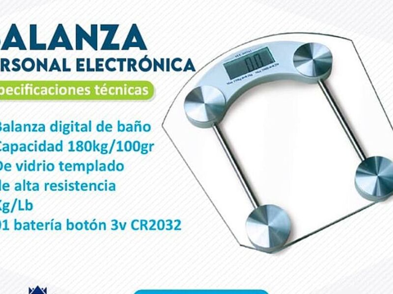 Balanza Personal Electrónica Perú