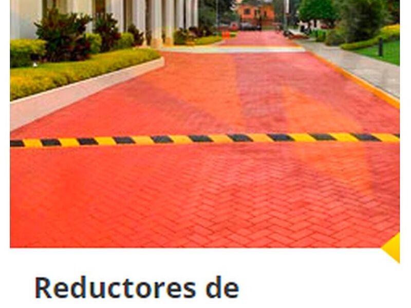 REDUCTOR VELOCIDAD PERU 