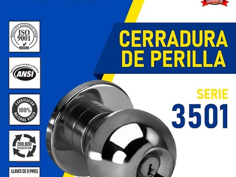 Cerradura de Perilla Perú