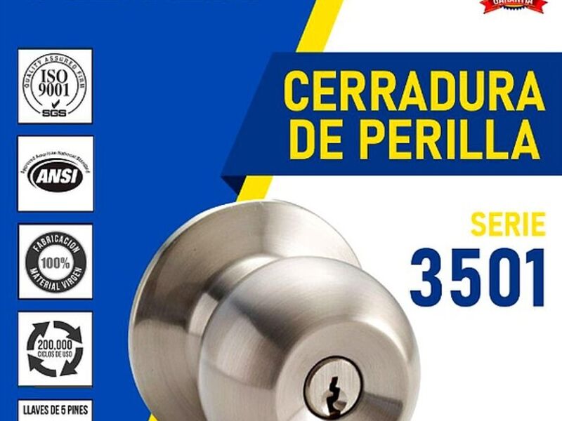 Cerradura Tipo Perilla Perú