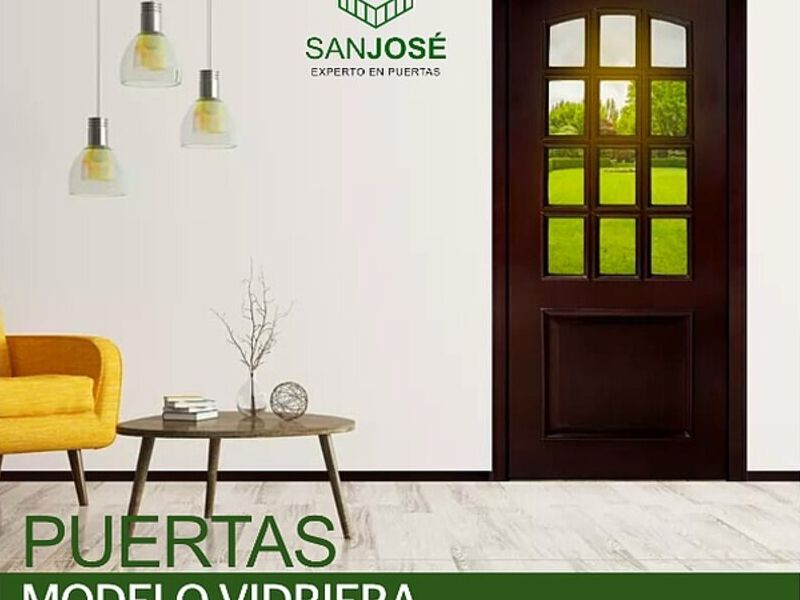 Puertas Modelo Vidriera Perú