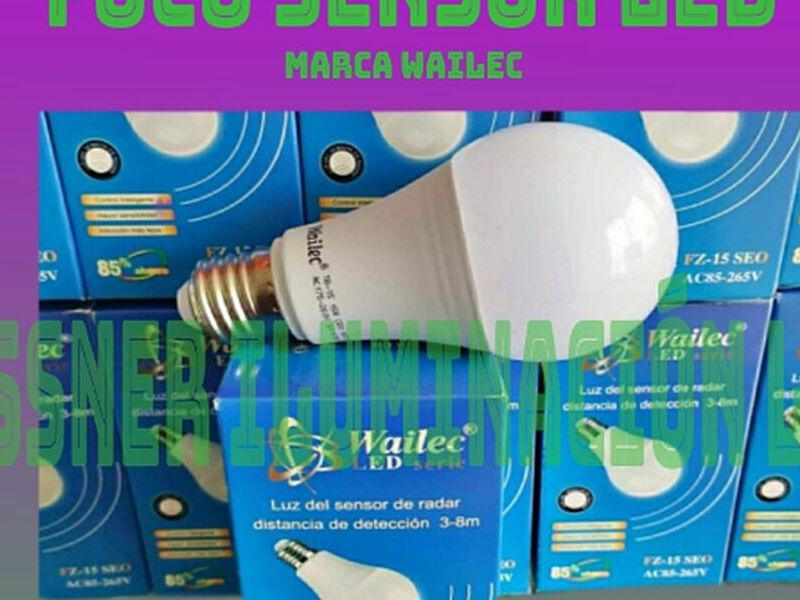 Foco Sensor Led Perú