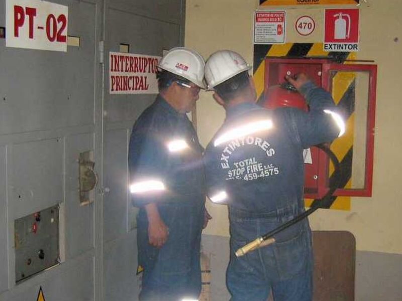 Inspección de extintores en Lima