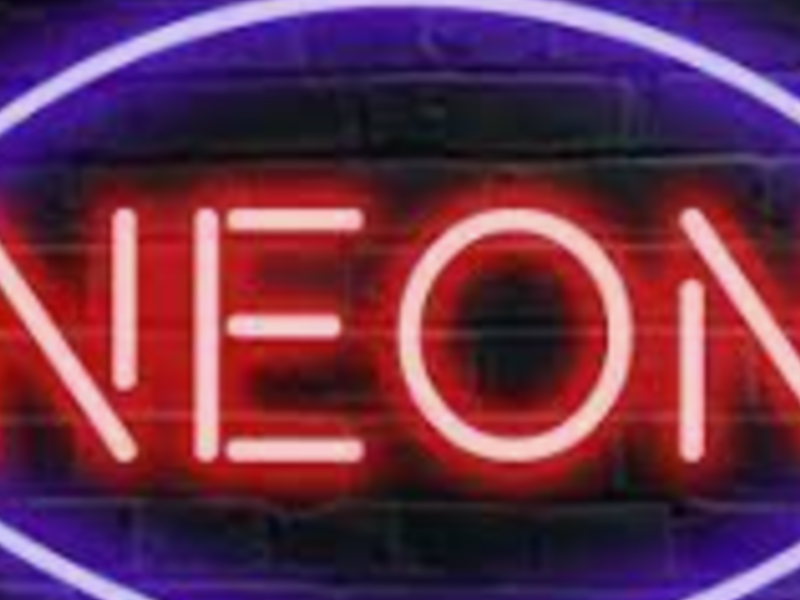 Letras neon, Lima Perú