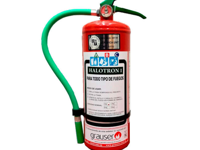 Extintor de Halotrón en Lima