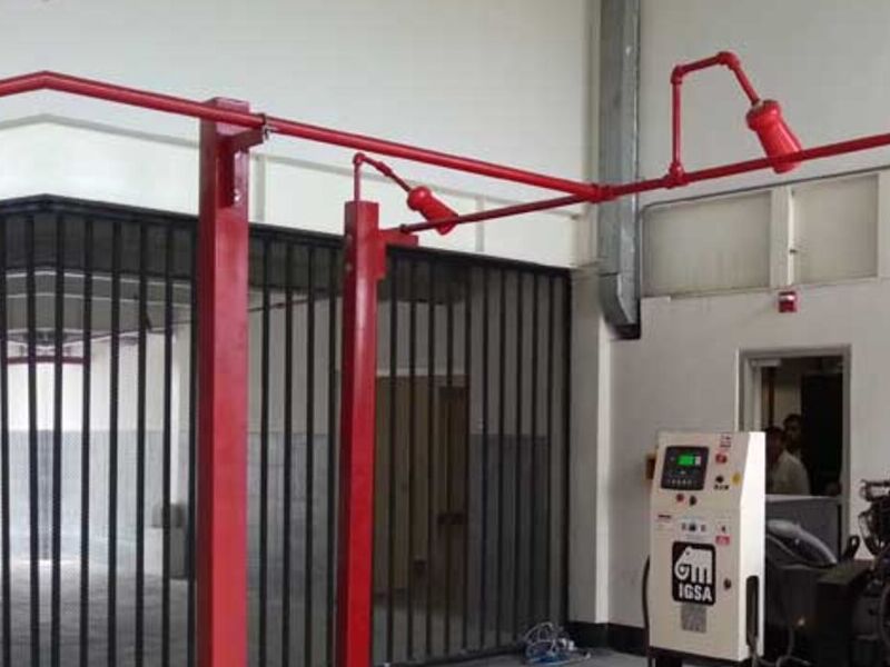 Sistema de extinción CO2 en Lima
