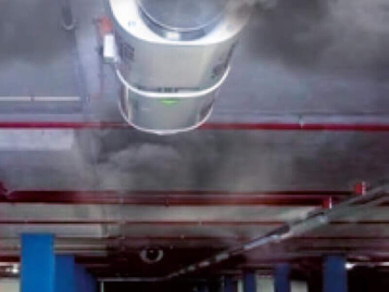 Extractor de humo incendio en Lima