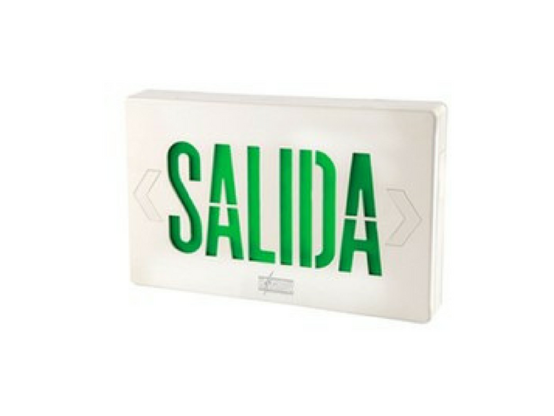 LETRERO DE SALIDA LED EN Lima