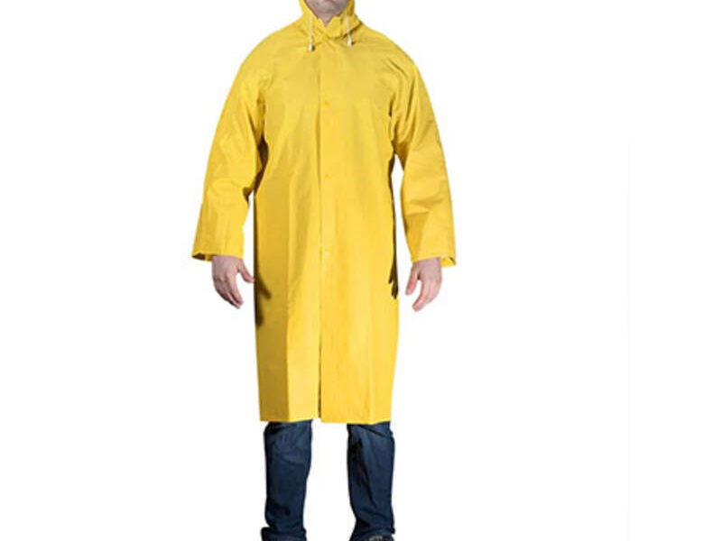 ABRIGO DE PVC AMARILLO EN LIMA