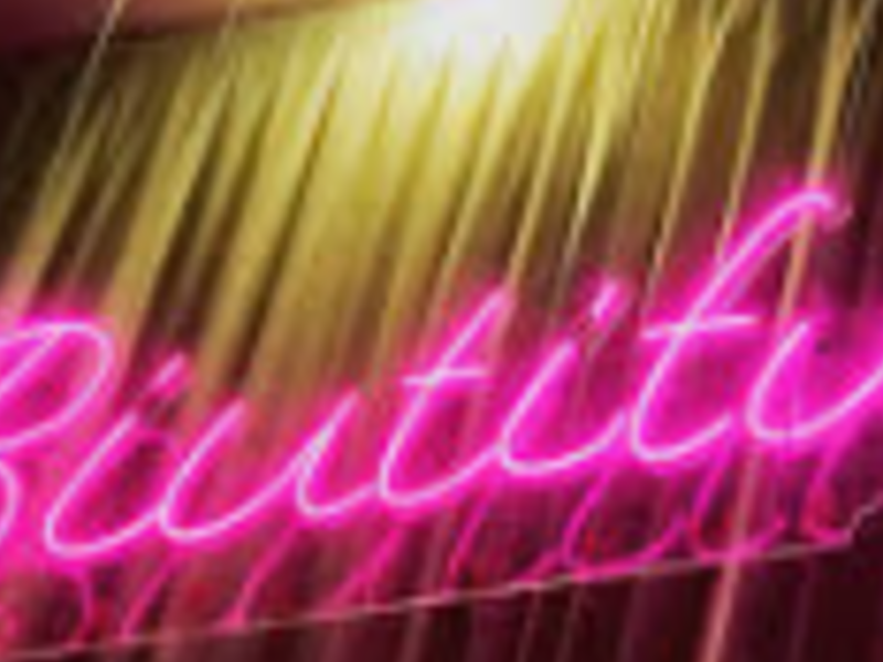 Letras neon, Lima Perú