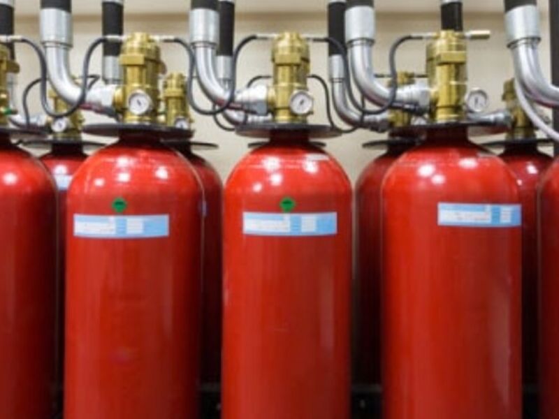 Sistema de extinción CO2 en Los Olivos