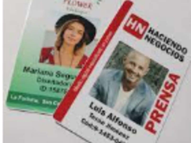 Gafetes de PVC, Lima Perú