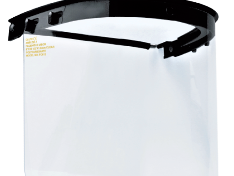 Visor claro de seguridad en Huaraz