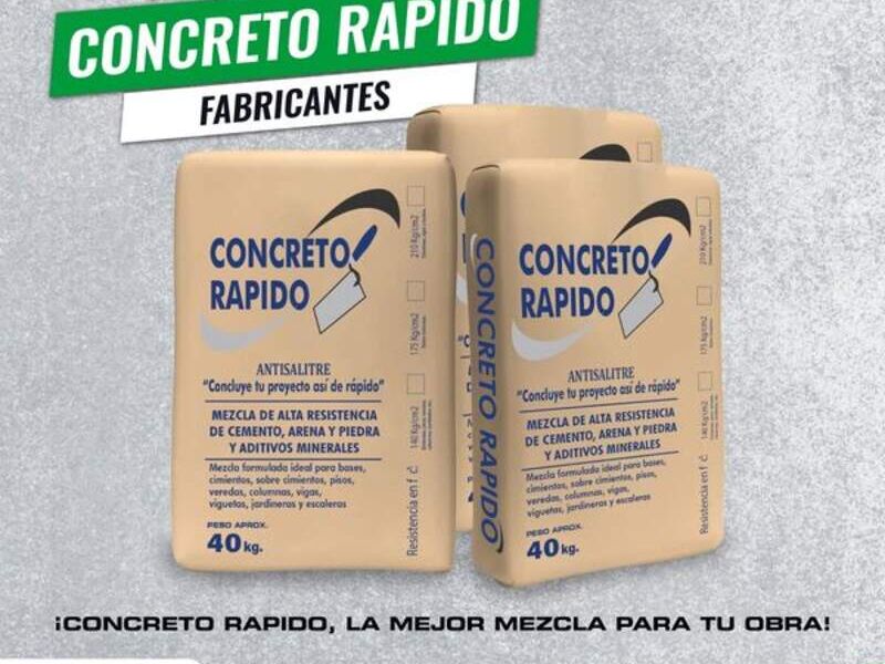 Concreto rápido Piura