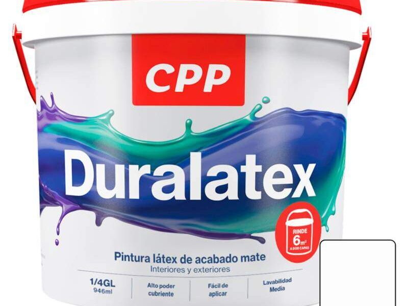 Pintura Látex Mate Blanco Piura