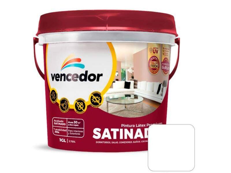 Pintura Vencedor SuperSatinado Piura