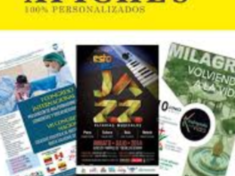 Afiches publicitarios, Lima Perú