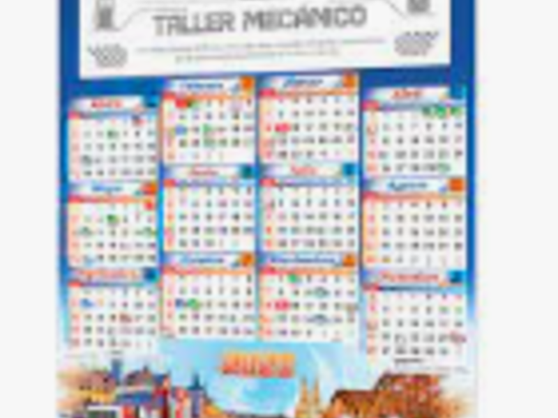 Calendario publicitario, Tacna Perú