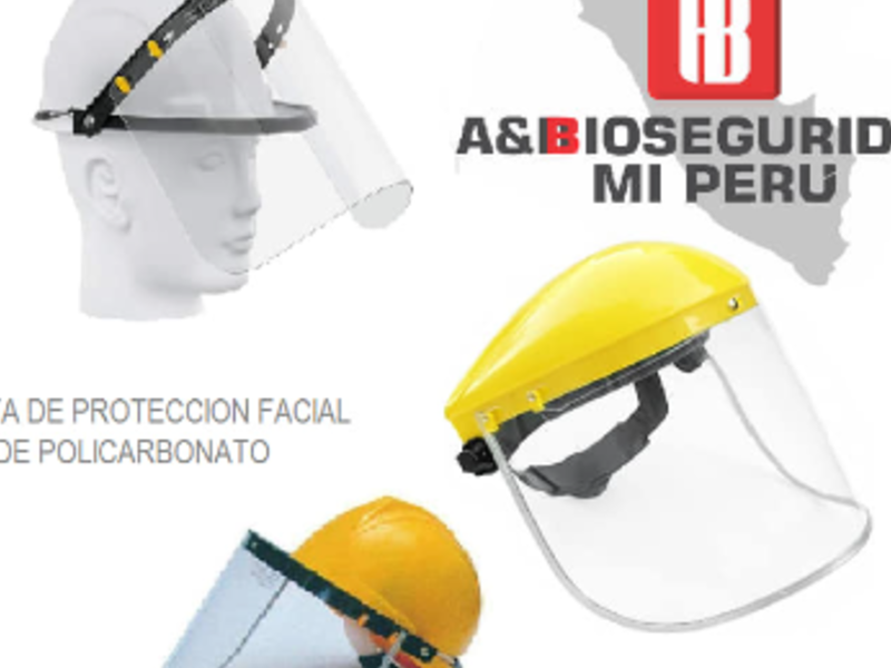 Careta de protección en Lima