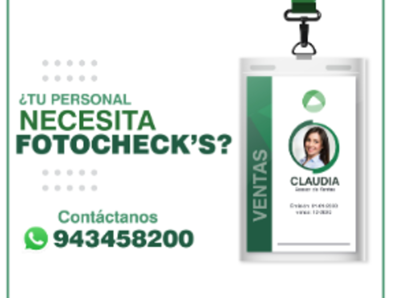 Fotocheck, Lima Perú