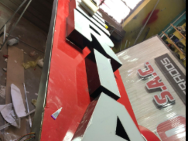 Letras de Acrílico, Chiclayo Perú