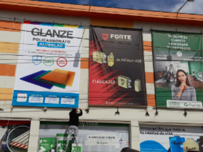Banner Publicitario, Lima Perú