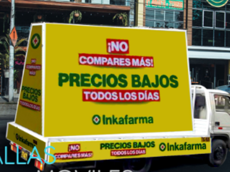 Vallas móviles, Lima Perú