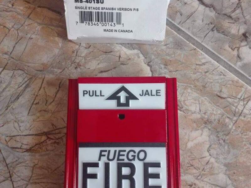 Estación manual de alarma en Lima