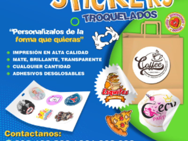 Stikers adhesivos, Arequipa Perú