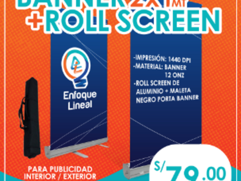Banner Publicitario, Lima Perú
