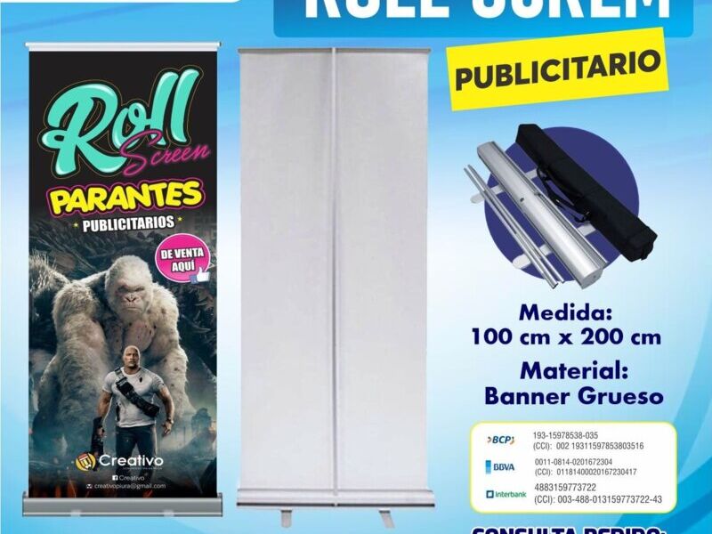 Roll Screen, Lima Perú