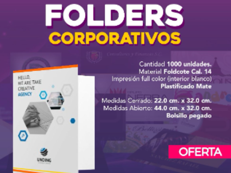 Folders corporativos, Lima Perú