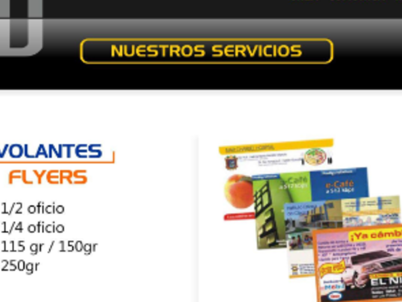 Volantes Publicitarios, Lima Perú