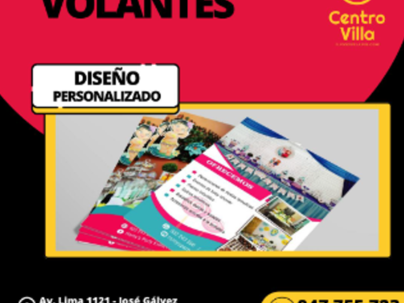 Volantes Publicitarios, Lima Perú