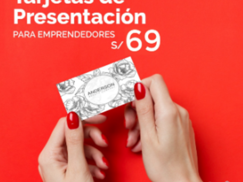 Tarjetas de presentación, Lima Perú