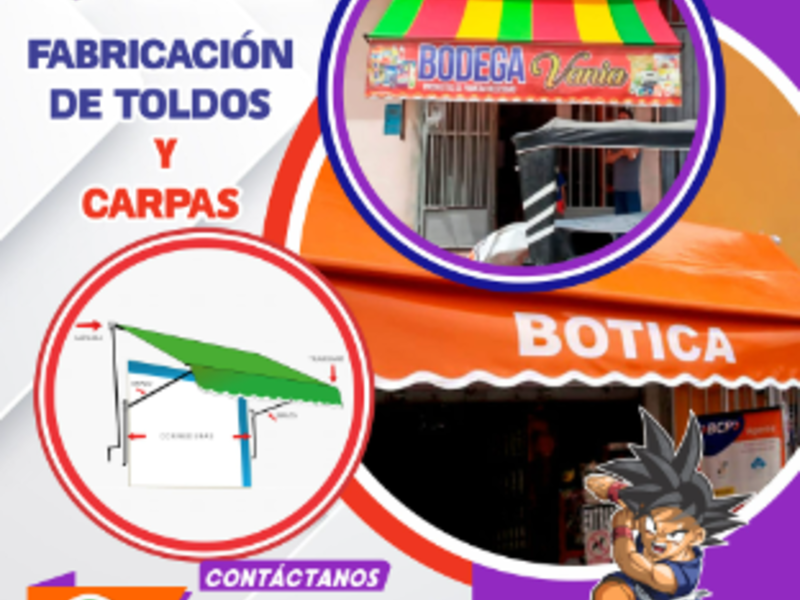 Toldos publicitarios, Lima Perú