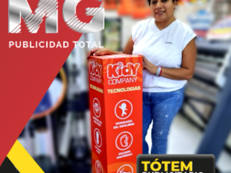 Tótem publicitario, Lima Perú