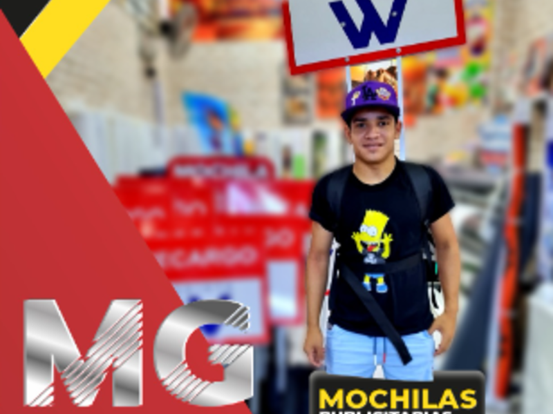 Mochilas publicitarias, Lima Perú