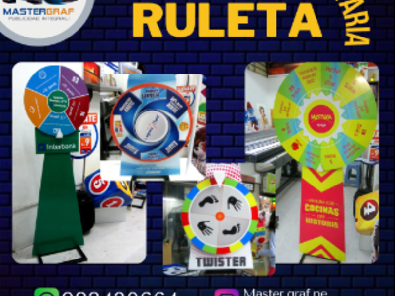 Ruleta publicitaria, Lima Perú