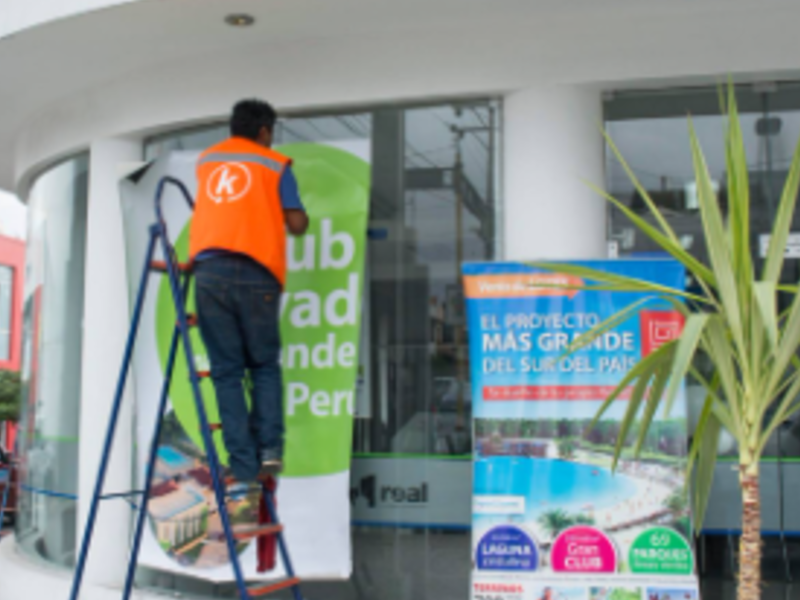 Banner Publicitario, Arequipa Perú