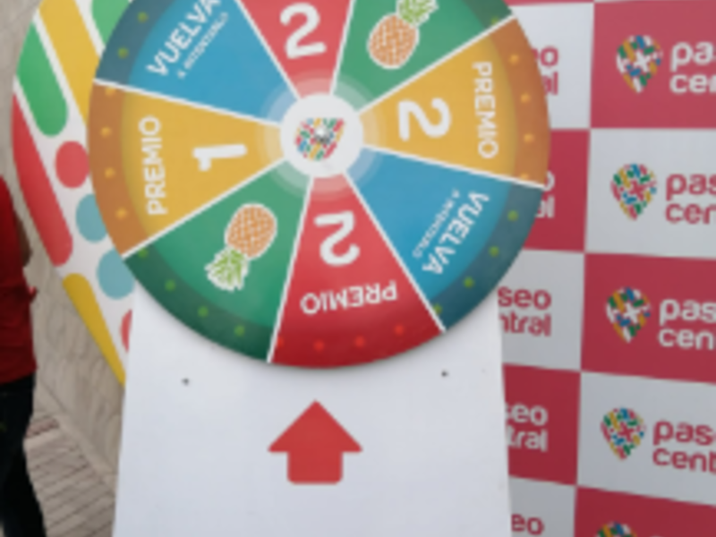 Ruleta publicitaria, Arequipa Perú
