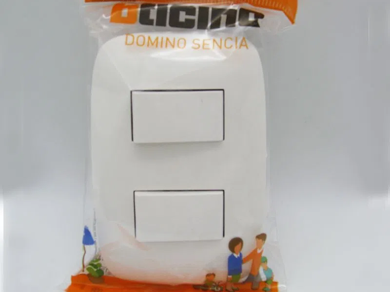 CONMUTAC DOMINO SENCIA DOBLE BTCINO