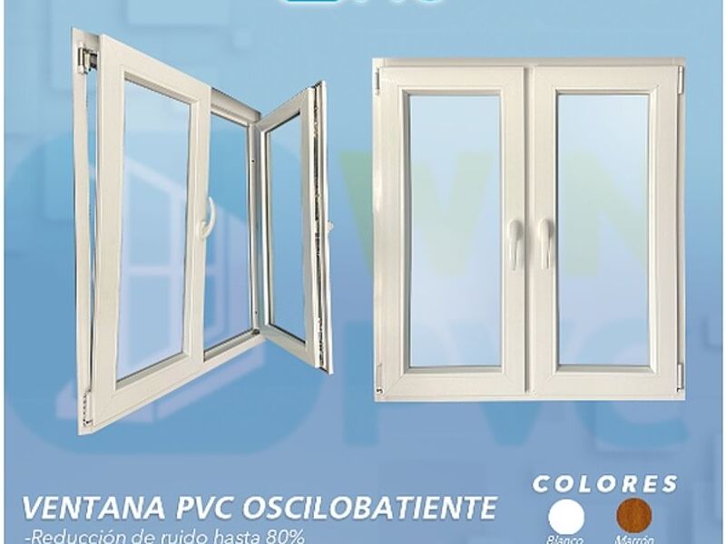 Ventana PVC oscilobatiente San Borja