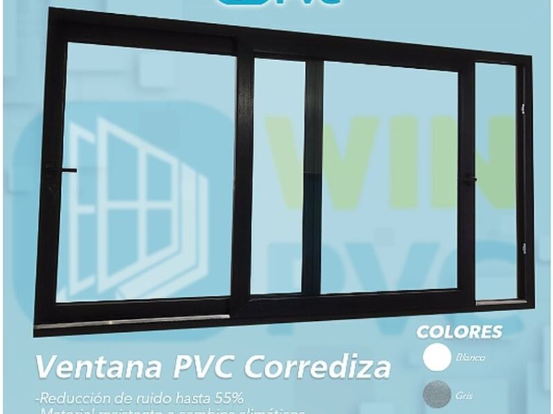 Ventana PVC Corrediza San Borja