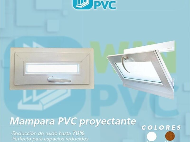 Mampara PVC proyectante San Borja