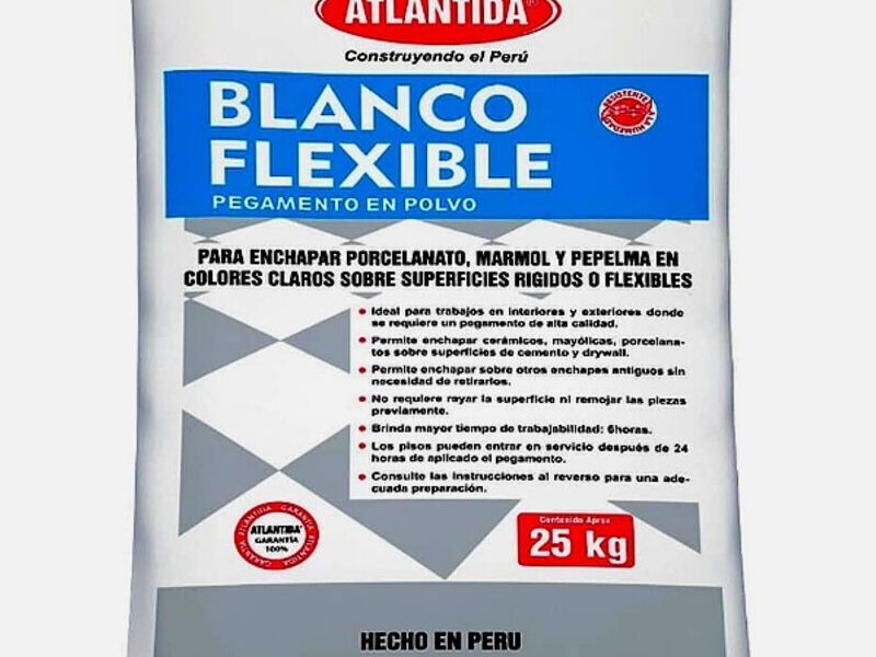 Pegamento Blanco Flexible Peru